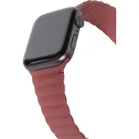 Decoded Silicone Magnetic Apple Watch 46 / 45 / 44 Mm Bandje Rust