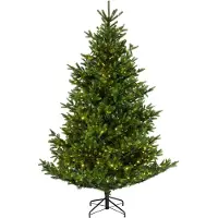 Kaemingk Nordmann Kunstkerstboom LED H180 D130 cm Everlands