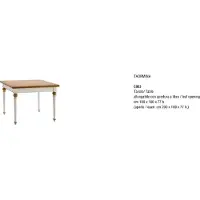 AEA Tische Italienische Möbel Massiv Holz Esszimmer Esstisch Tisch Möbel Einrichtung
