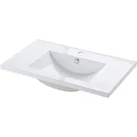 AEA Keramische wastafel, wasbak, inzetbak, kom, witte wasbak, wastafels, badkamer