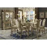 AEA Esszimmer Set Vitrine Esstisch 8x Stuhl Garnitur Tisch Gruppe 10tlg.Set Komplett