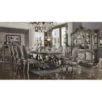 AEA Esszimmer Set Barock Rokoko Tisch 10x Stühle Anrichte Kommode 13tlg.Gruppe