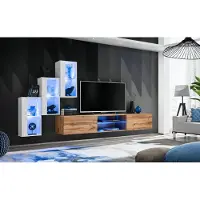 AEA Wohnzimmer Wohnwand Einrichtung Modern Modern TV-Ständer Wandschrank