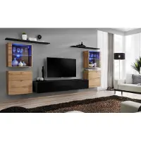 AEA Designer Komplett Wohnzimmer Luxus Wohnwand Gruppe Modern Sideboard Einrichtung