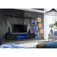 AEA Holzmöbel Modern Wohnwand Designer Wohnzimmermöbel TV-Ständer Wandschrank