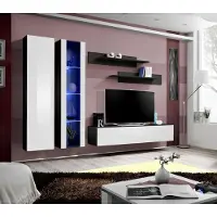 AEA Wohnzimmer Möbel Wohnwand TV Ständer Komplette Einrichtung Moderne Design