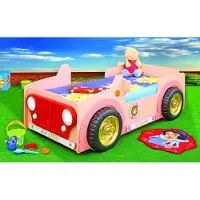 AEA Kinderbett Bett Betten Jugendbett Mädchen Girly Jeep Auto Bett für Mädchen