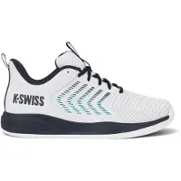 K-swiss Tennisschoen Men Ultrashot Light Carpet White/Carbon/Baltic-Schoenmaat 44