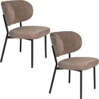 Housecraft living eetkamerstoel (set van 2) Sanne