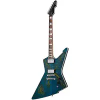 Schecter E-1 EQ Resin Transparent Blue