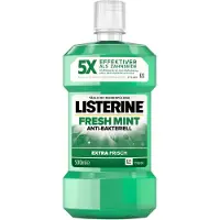 Listerine 1+1 Gratis: Mondwater Fresh Mint 500 Ml