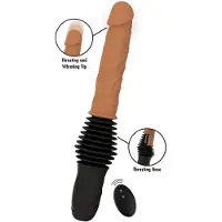 Hidden Desire Vibrators Siliconen Met Afstandsbediening - Realistic Double Thrusting