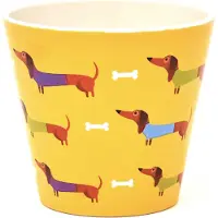 Quy Cup - 90ml Ecologische Reis Beker - Espressobeker “Pedro - Dachshund”