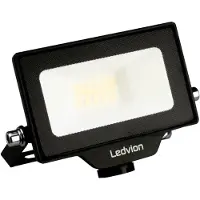 LEDVION - LED Breedstraler - Incl. 0.5M - 10W - 6000K - 1100L - IP65