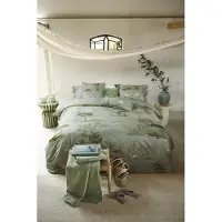 Pip studio Dekbedovertrek Darjeeling Days Groen 240x200/220 cm