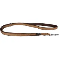 Petlando Magnetech Verstelbare Hondenlijn Mocha-Cognac 2,3 m lang -2,5 cm breed - maat M