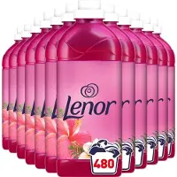 Lenor Wilde Bloeiende Bloem - Wasverzachter - Voordeelverpakking 12 x 40 Wasbeurten