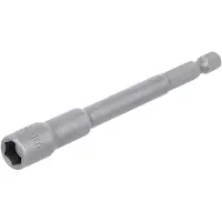 Bgs Dopsleutel zeskant extra lang voor boormachines 8 mm