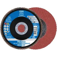 PFERD TOOLS 67654125 A-Cool Sg Inox + Alu Lamellenschijf Diameter 125 mm Boordiameter 22.23 mm Korrelgrootte (num) 40 10 stuk(s)