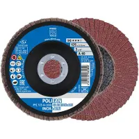 PFERD TOOLS 67754125 PFC 125 A-COOL 40 SG INOX+ALU Lamellenschijf Diameter 125 mm Boordiameter 22.23 mm Korrelgrootte (num) 40 Aluminium, Non-ferrometaal, RVS