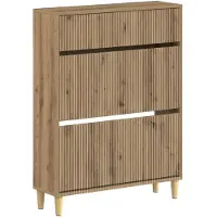 vidaXL Schoenenkast ARNHEM 78 x 24 x 103 cm Bewerkt hout