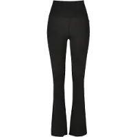 Urban Classics Dames/Dames Stretch Jersey Organic Bootcut Legging (Zwart)