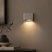 Artdelight Wandlamp Diaz 1L Gun metal