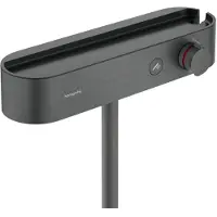 Hansgrohe ShowerTablet Select - Thermostatische douchekraan, geborsteld zwart chroom 24360340