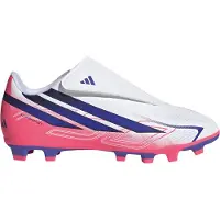 Adidas F50 Hyperfast Club Velcro Fg/mg Junior Football Boots Wit EU 31 Kinderen
