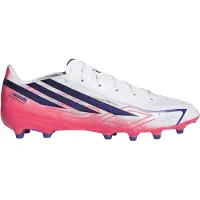 Adidas F50 Hyperfast League Kunstgras Voetbalschoenen (AG) Wit Paars Roze