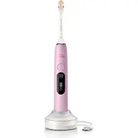 Philips Sonicare Next-Generation DiamondClean 8000 Elektrische Tandenborstel - Slimme Poetsdruksensor, Persoonlijke Coaching, Wittere Tanden & Gezonder Tandvlees - Blossom Pink - HX8311/15