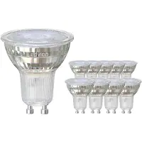 LEDVION - 10X GU10 LED Lampen - 3W - 4000K - 345L
