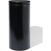 Brabantia Touch Bin Flat Top Prullenbak 30L Matt Black (zwart)