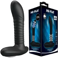 Mr play Prostaatmassageur met Rotatie en Vibratie