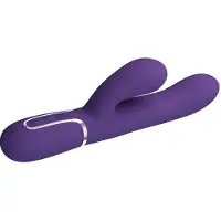 Pretty Love Multifunctionele G-Spot Rabbit Vibrator Paars