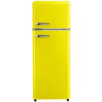 HELVETIA HRDPER206EJ1 - Koel-vriescombinatie - Kleur Geel