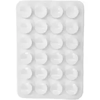 Mobigear Zuignap Telefoonhouder | EasyMount - 24 Suction Cup - Wit Universeel