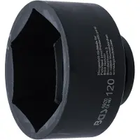 Bgs Dopsleutel + dopmoer, Power Socket Zeskant Aandrijving Vierkantaandrijving 25 mm (1") SW 120 mm (120 mm)