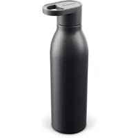 MySoda RVS thermosfles voor bruiswater - Black - 1 liter
