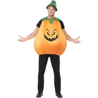 Vegaoo Verkleedkostuum pompoen voor volwassenen Halloween pak - Verkleedkleding - One size