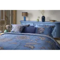 Pip studio Dekbedovertrek Mumbai Night Blauw 260x200/220 cm