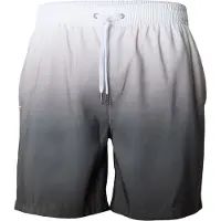 Urban Classics Zwembroek - Gradient Swim Shorts - S tot 3XL - voor Mannen - grijs - Maat M