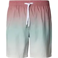 Urban Classics Zwemshorts mintgroen / knalrood