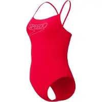 Speedo - Women's Endurance+ Logo Thin Strap One Piece - Badpak 46, rood