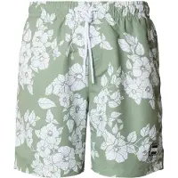 Urban Classics Zwemshorts pastelgroen / wit