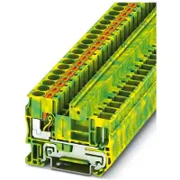 Phoenix Contact 3061774 Aardklem 8.2 mm Push-Lock-veeraansluiting Toewijzing: Terre Groen, Geel 50 stuk(s)