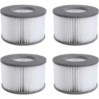 Sonstiges 4-delige set vervangingsfilters voor MSPA whirlpools vanaf 2020, waterfilters voor opblaasbare zwembaden en spa's