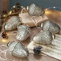 Loberon Kerstversiering set van 6 Gland