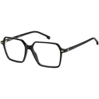 Carrera 3092 54/15/140 Zwarte Acetaat monturen VROUW 3092