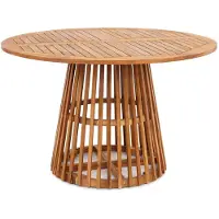 Garden Point Ronde tuintafel van acaciahout Osaka
